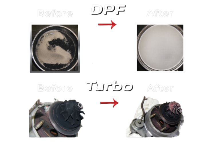 before and after turbo